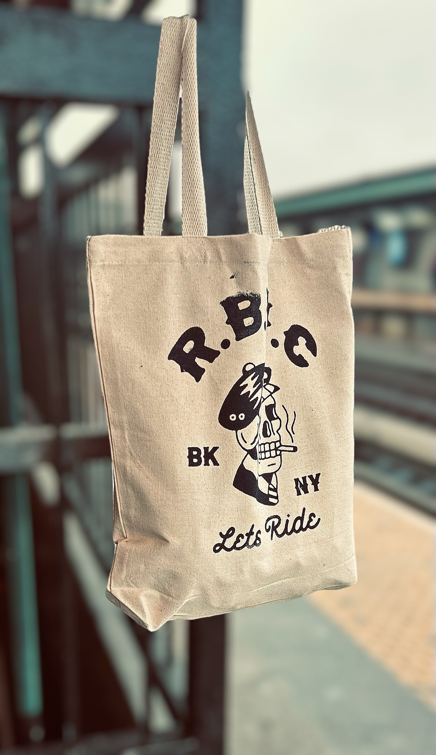 ROB Small Canvas Tote Bag