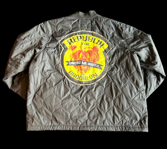 TR Black Quilted Jacket